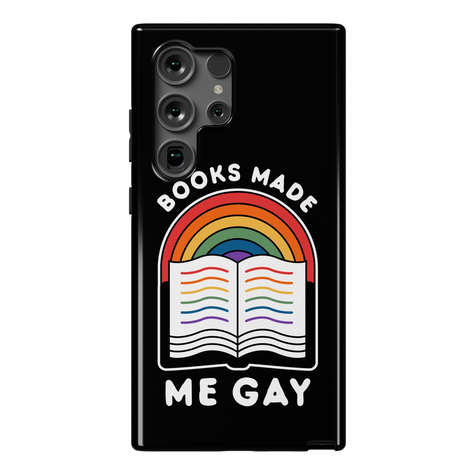 Books Made Me Gay Phone Case